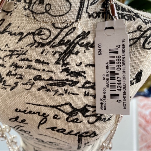 ANNE KLEIN ⭐️NWT⭐️ Silver Tone 3 Row - Picture 4 of 5